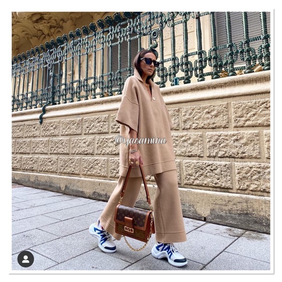 Last1🔥Zara knit culottes bloggers favorite - Picture 6 of 8